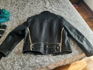 Cazadora Cuero vintage Diesel Daytona fla 200 Mile