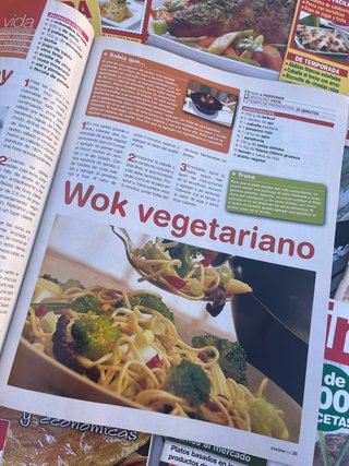 Revistas de cocina variadas