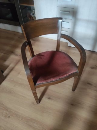 2 Butacas madera