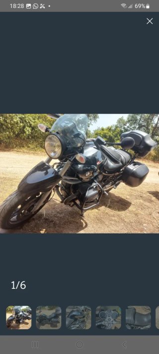 BMW R1150R Negra