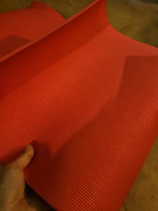 Esterilla Decathlon Roja