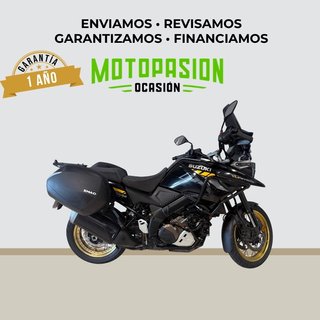 Suzuki V-Strom 1050 Negra y Dorada
