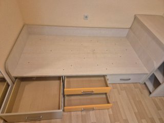 Conjunto Cama y Escritorio Infantil