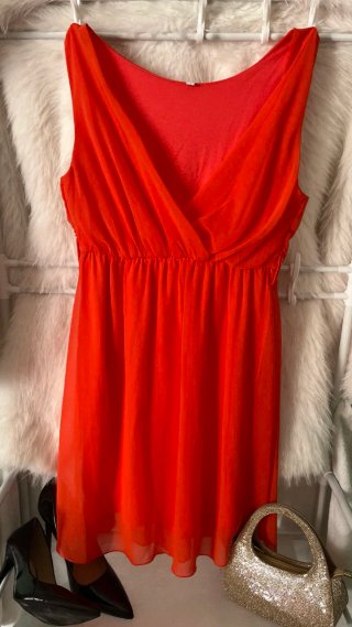 Vestido Coral midi / mini