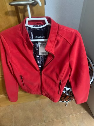 Cazadora Desigual Roja Talla XL