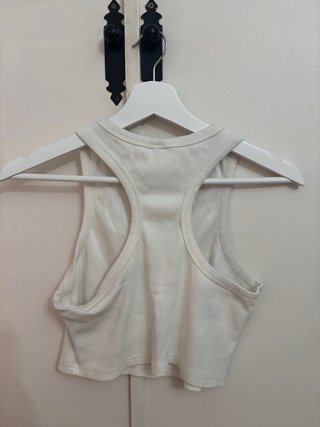 Alo Top Deportivo Blanco Talla S