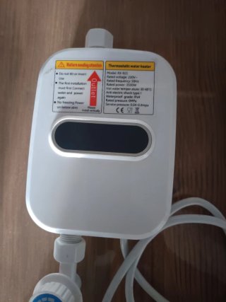 Calentador de agua instantáneo RX-021