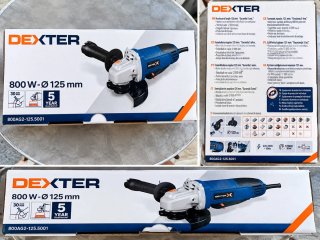 Amoladora Dexter 125 mm 800W 5 años garantía