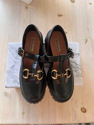 Mary Jane Bellamiea nere tacco platform
