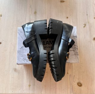 Mary Jane Bellamiea nere tacco platform