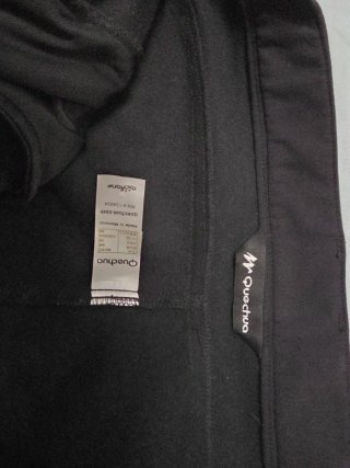 Pantaloncini da sci Quechua neri