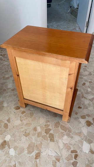 Conjunto provenzal madera cama 90cm