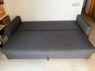 Sofá Cama Ikea Friheten Gris 3 Plazas