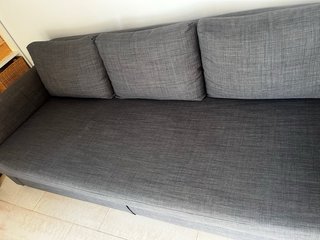Sofá Cama Ikea Friheten Gris 3 Plazas