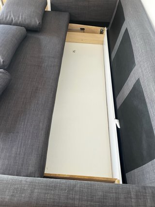 Sofá Cama Ikea Friheten Gris 3 Plazas