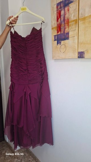Vestido de fiesta/madrina morado