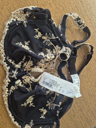 Sujetador Aubade Negro Talla 90B Nuevo