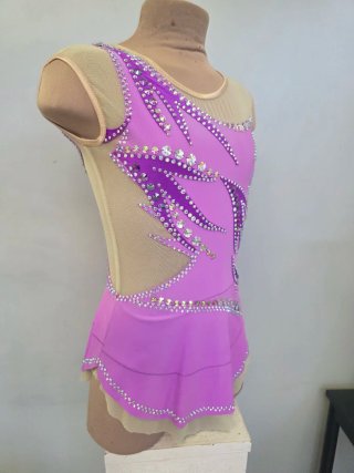 Malla Gimnasia Rítmica Morada Fitkid Twirling