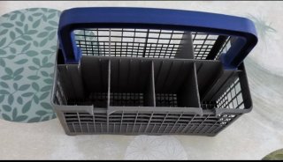 Cesta para lavavajillas con asa