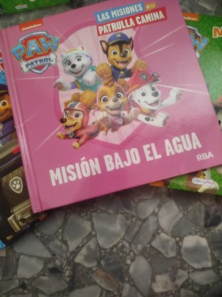 PATRULLA CANINA LIBRO PUZZLE MEDIANO Nº1 y 2