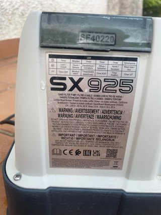 Depuradora Intex SX 925 para Piscina portátil