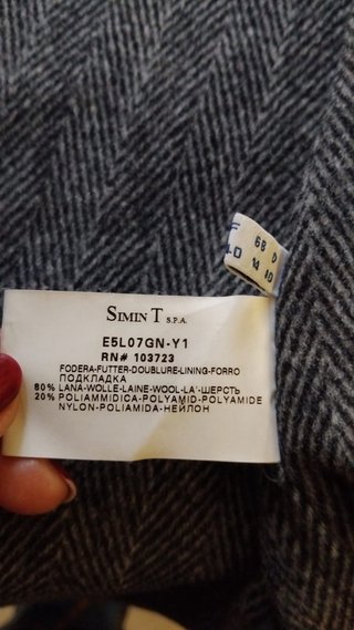 Trench Armani Jeans Beige Donna IT 44