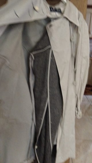 Trench Armani Jeans Beige Donna IT 44