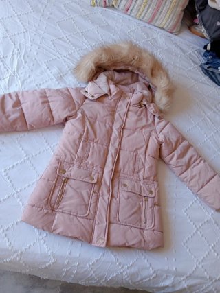 Abrigo niña Coconut rosa talla 8 (128cm)