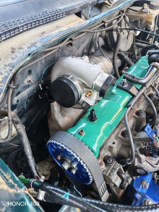 Motor Forjado híbrido TCT turbo gasolina 400hp