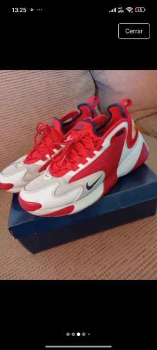 Nike Zoom 2K Rojas y Blancas