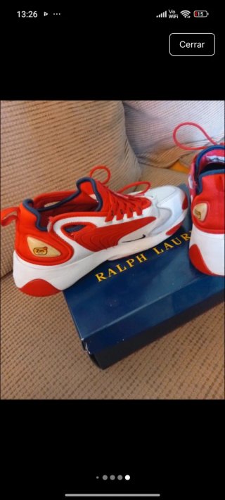 Nike Zoom 2K Rojas y Blancas