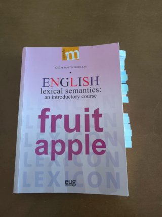 English Lexical Semantics An Introductory Course
