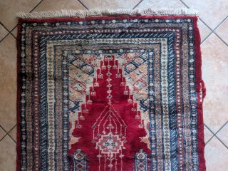 Tappeto orientale vintage lana