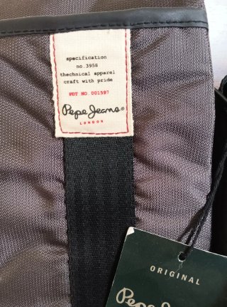 Maletín Pepe Jeans Marrón y Negro