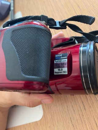 Fotocamera Nikon Coolpix L820 Rossa
