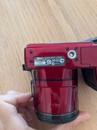 Fotocamera Nikon Coolpix L820 Rossa