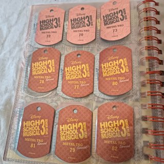 Álbum Metal Tags High School Musical 3