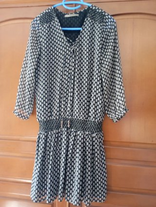 Vestido Sfera estampado talla S