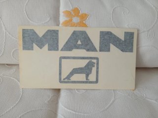 Pegatina Camión MAN