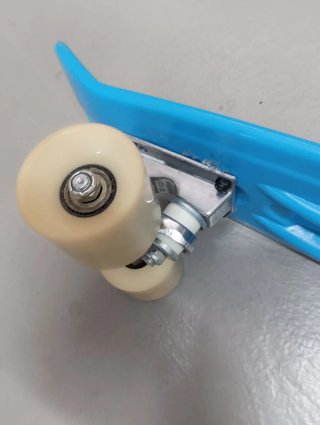 Patinete azul skate
