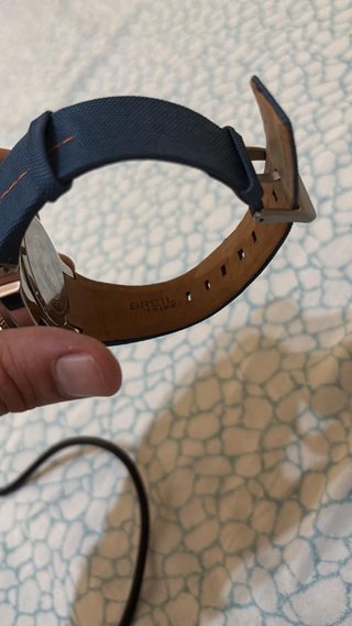 Orologio Breil Tribe Manta Diver Blu/Arancio
