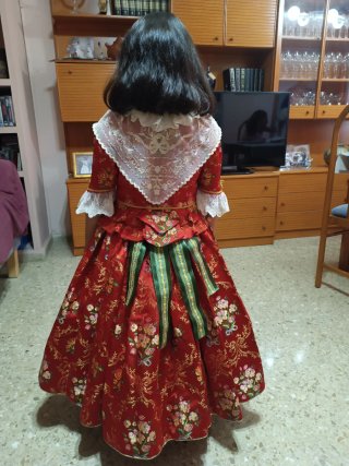 Traje Fallera Niña 4-6 Años