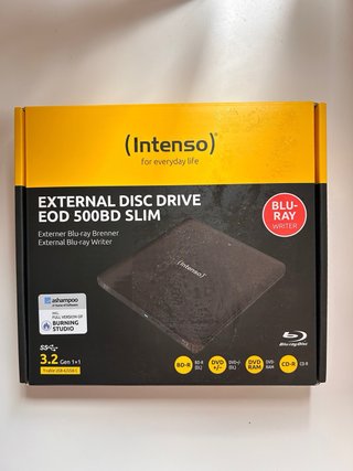 Intenso EOD 500BD Slim Blu-ray externo NUEVO