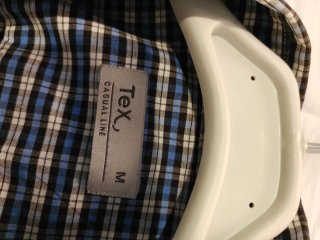 Camisa de cuadros Tex Talla M