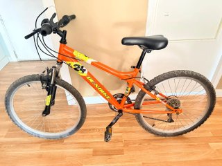 Bicicleta DENBIKE 24 Naranja