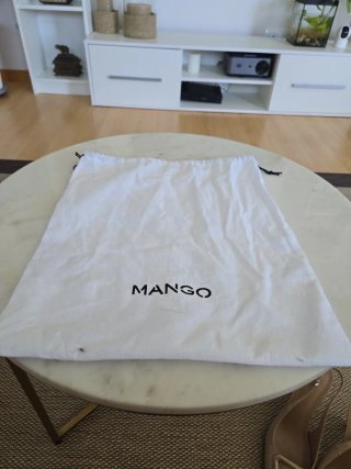 Zapatos Mango Talla 40 Nude Beige con bolsa.