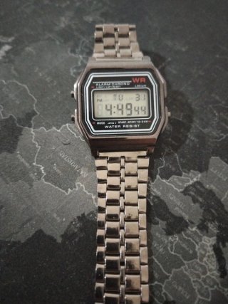 Classic Digital Watch Black