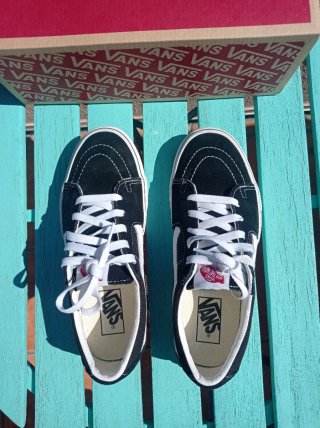 Zapatillas Vans SK8 Low Negras Nuevas