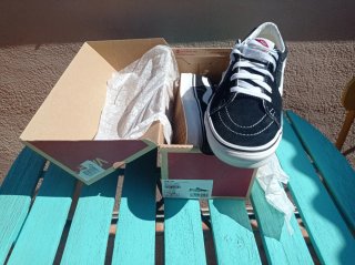 Zapatillas Vans SK8 Low Negras Nuevas