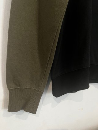 Sudadera DC Shoes Colorblock Verde Oliva y Negro
